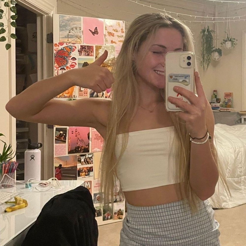 Shein White Tanktop
